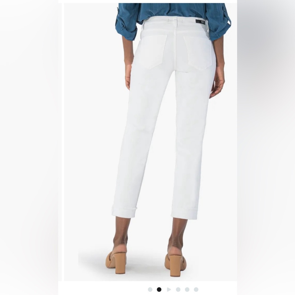 KUT Amy crop straight leg
